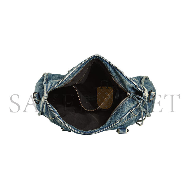 BALENCIAGA MEDIUM LE CITY DENIM SATCHEL 8348667 (37*23.4*15cm)